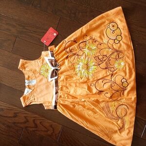 The Silly Sissy Cotton Toddler Girl Sz 2T Sleeveless Dress NEW